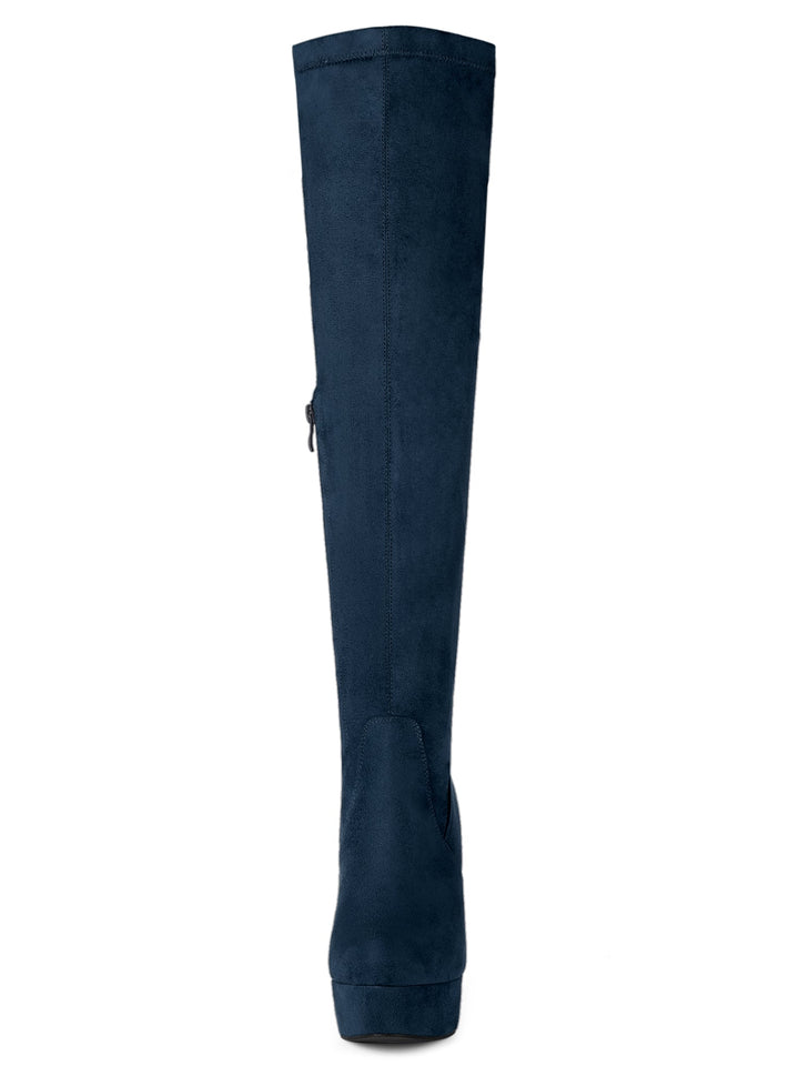 Women's Platform Over The Knee Boots | Heel