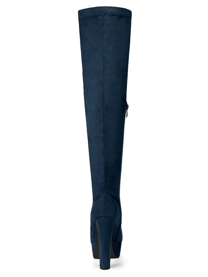 Women's Platform Over The Knee Boots | Heel