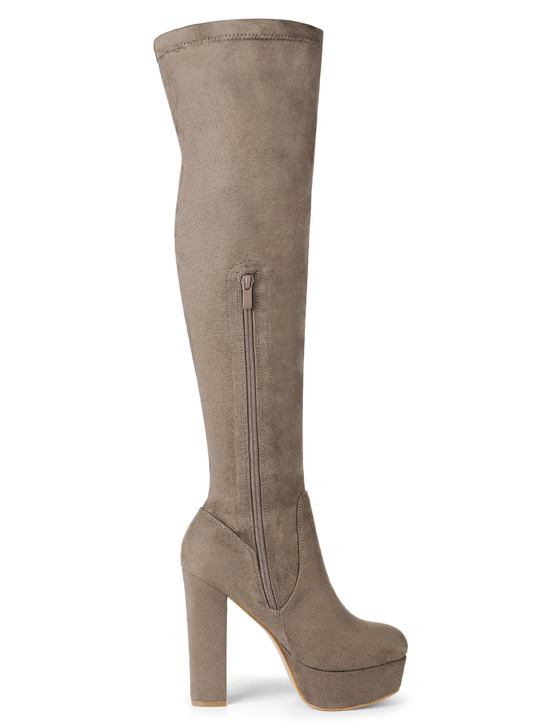 Women's Platform Over The Knee Boots | Heel
