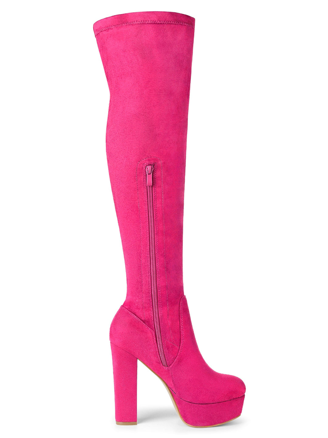 Women's Platform Over The Knee Boots | Heel