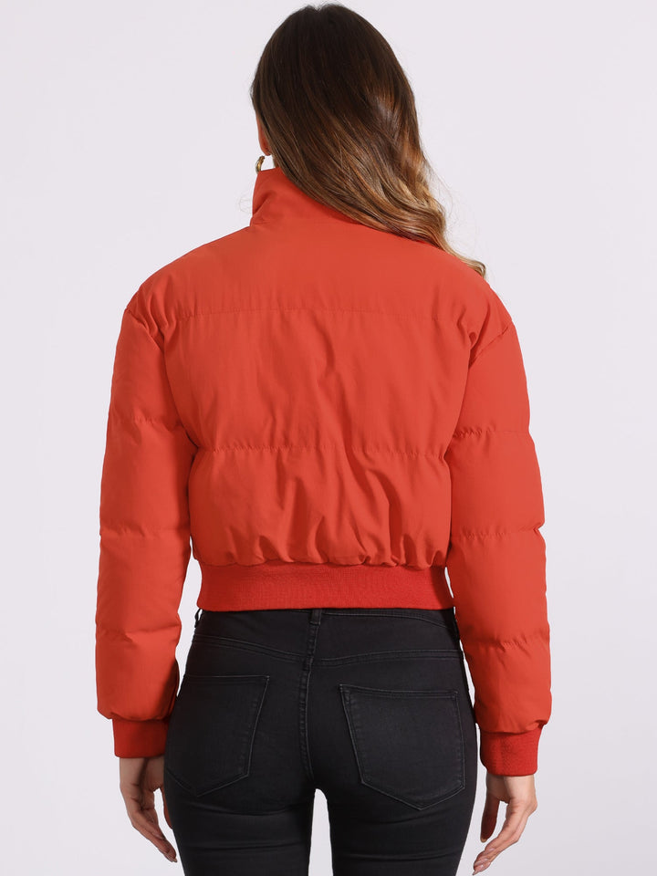 Women's Cropped Bomber Jacket | Winter