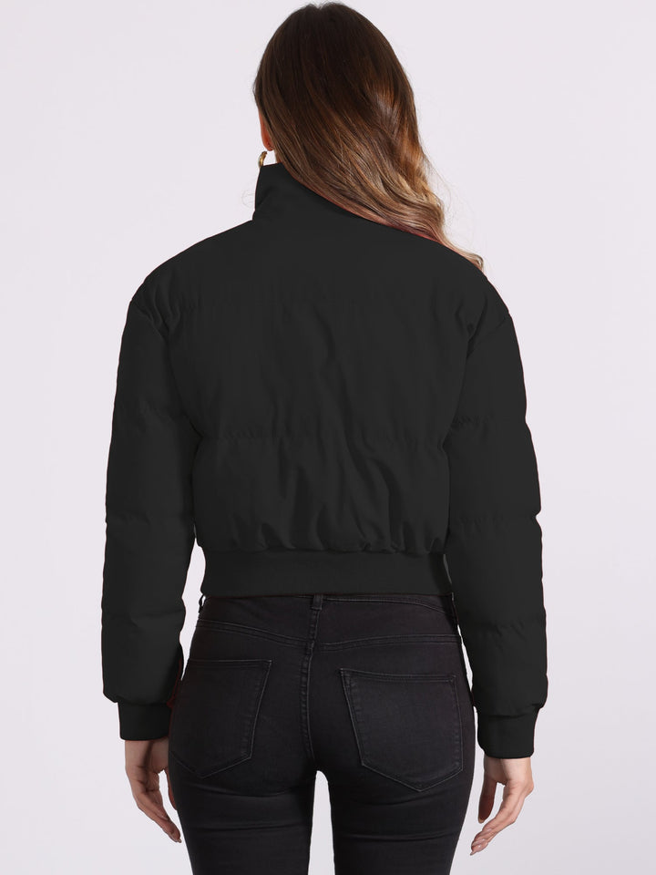 Women's Cropped Bomber Jacket | Winter