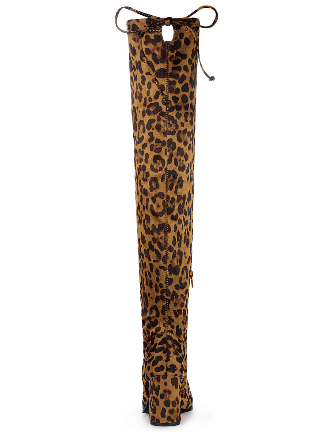 Women's Heel Zip Over the Knee Boots | Chunky