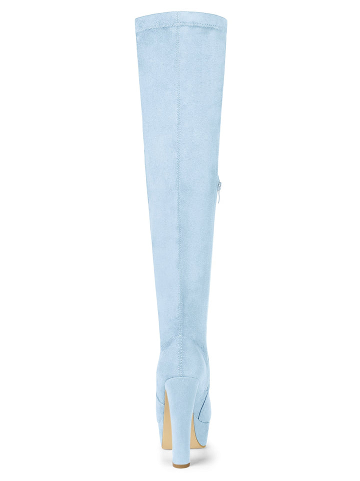Women's Platform Over The Knee Boots | Heel