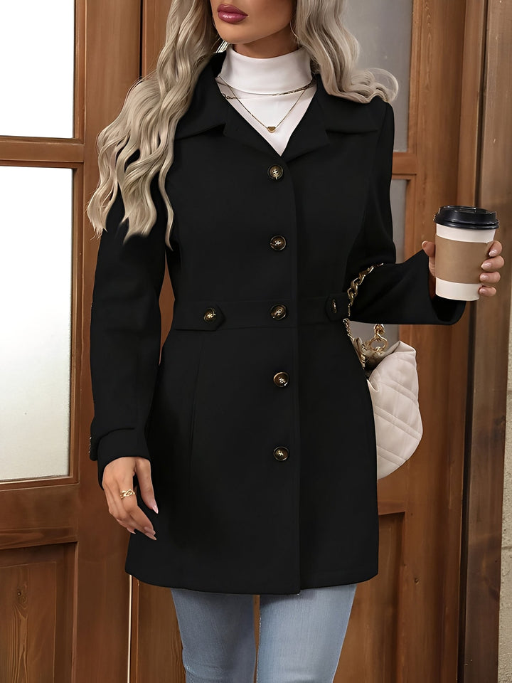 Women's Button Up Trench Coat | Winter