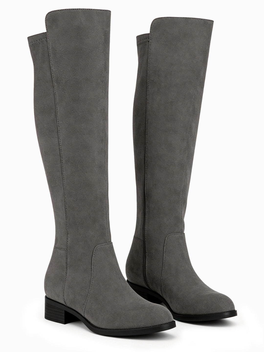 Women's Heel Over The Knee Boots | Zip