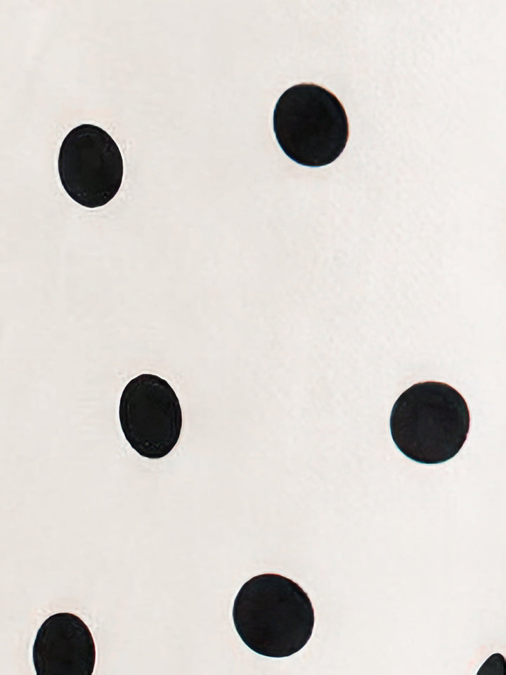 Women's Polka Dot Wide Leg Trousers | High Waist