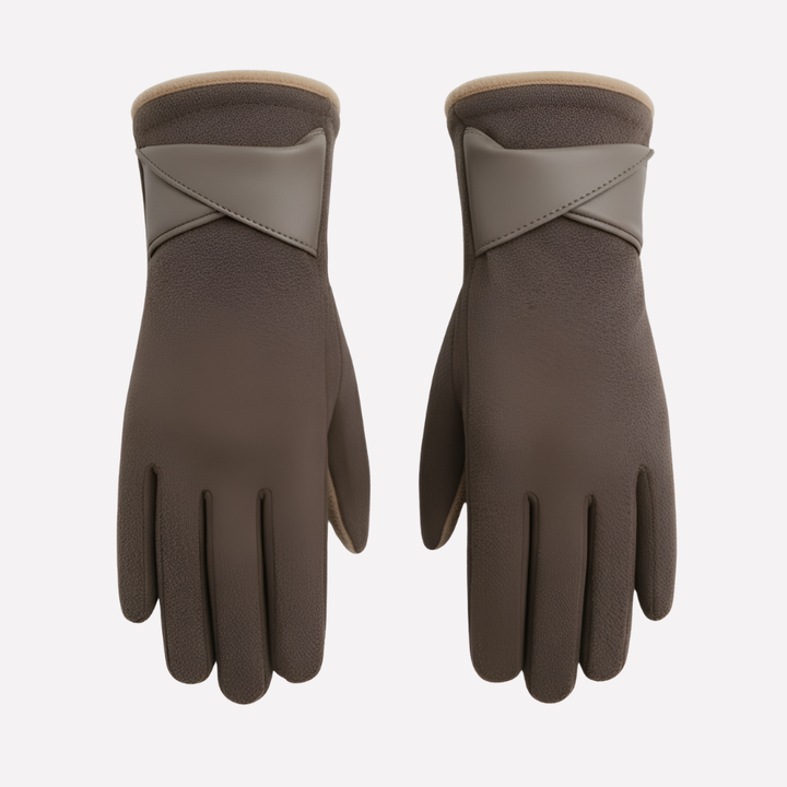 Women's Thermal Bow Winter Gloves | Touchscreen