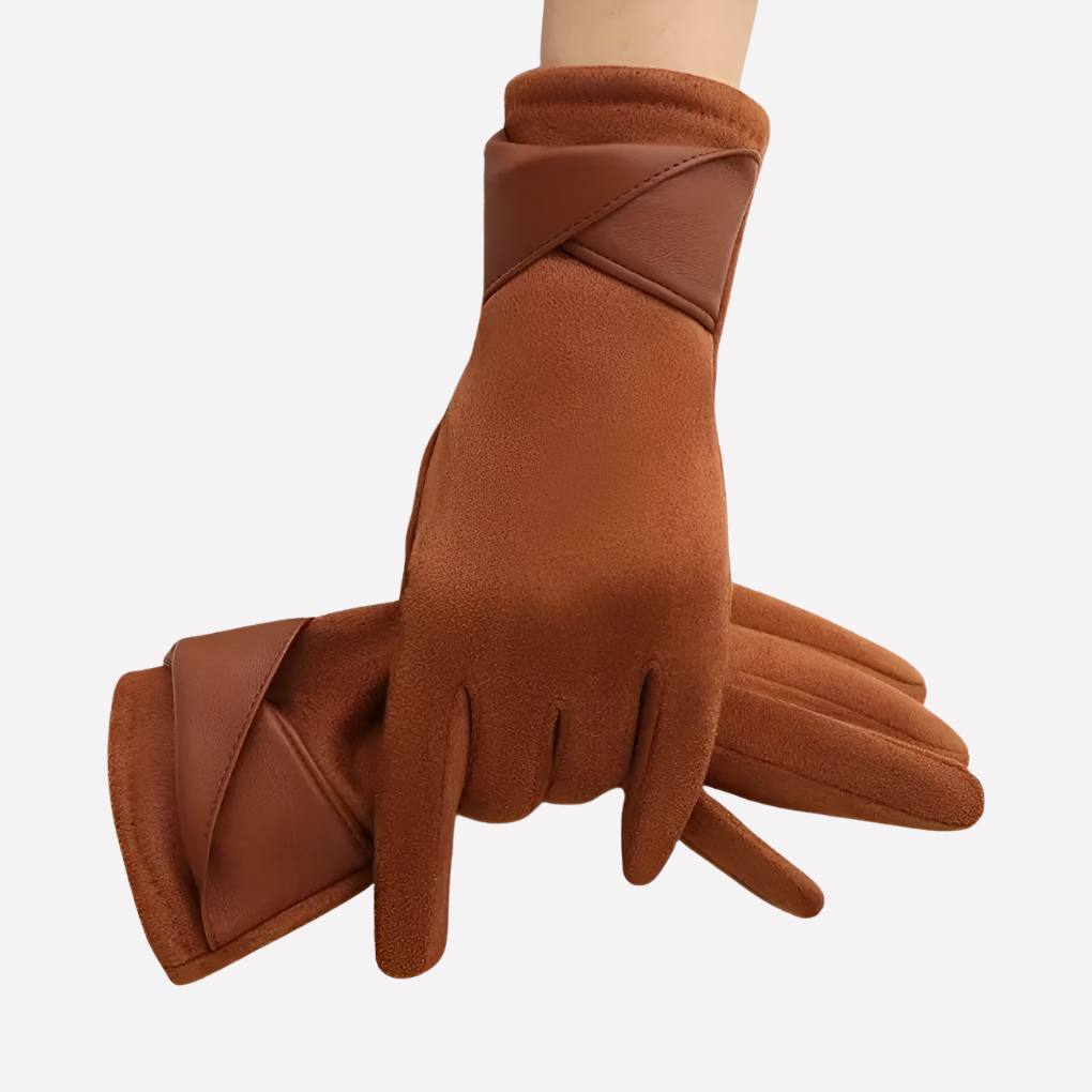 Women's Thermal Bow Winter Gloves | Touchscreen
